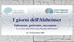 Testata I giorni dell'alzheimer